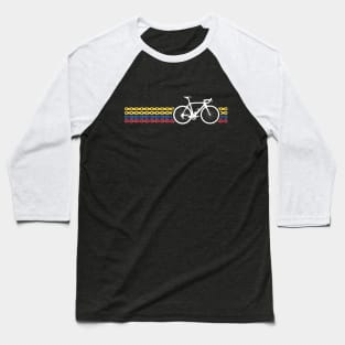Bike Stripes Colombia (Chain) Baseball T-Shirt